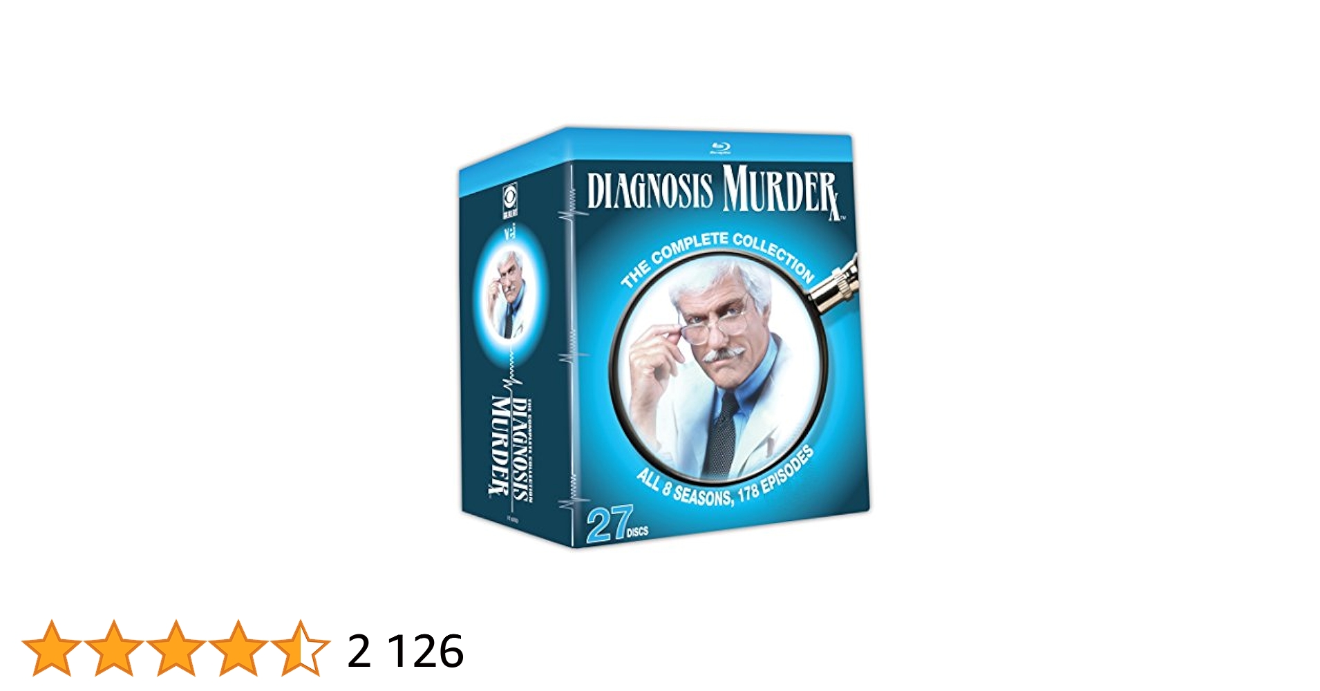海外輸入盤　Diagnosis Murder　コンプリートBlu-ray-BOX 海外輸入盤 Diagnosis Murder コンプリートBlu-ray-BOX
